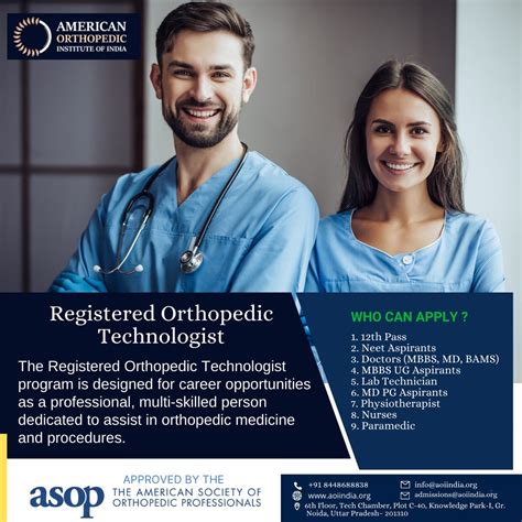 orthopedic technologist programs.